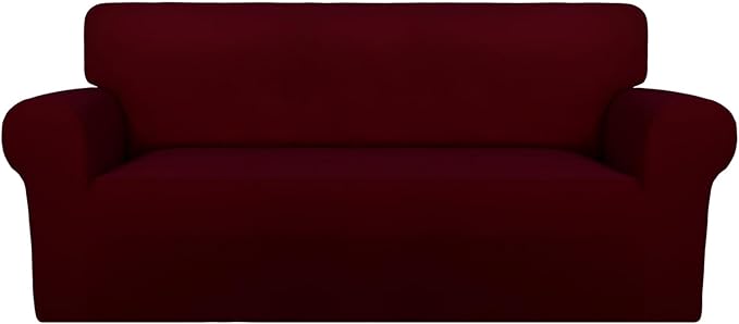 PureFit Super Stretch Sofa Slipcover – Spandex Non Slip Soft Couch Sofa Cover by PureFit