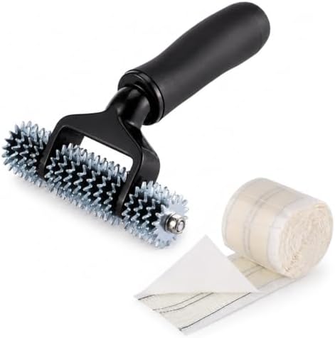 Carpet Patch Repair Kit with Star Wheel Seam Roller and 30.2 ft Double-Sided Joining Tape, Heatless DIY Floor Patching Tools for Rugs, Home and Office Use