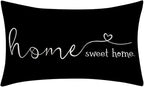 MFGNEH Farmhouse Pillow Covers, 12x20 Inch by MFGNEH