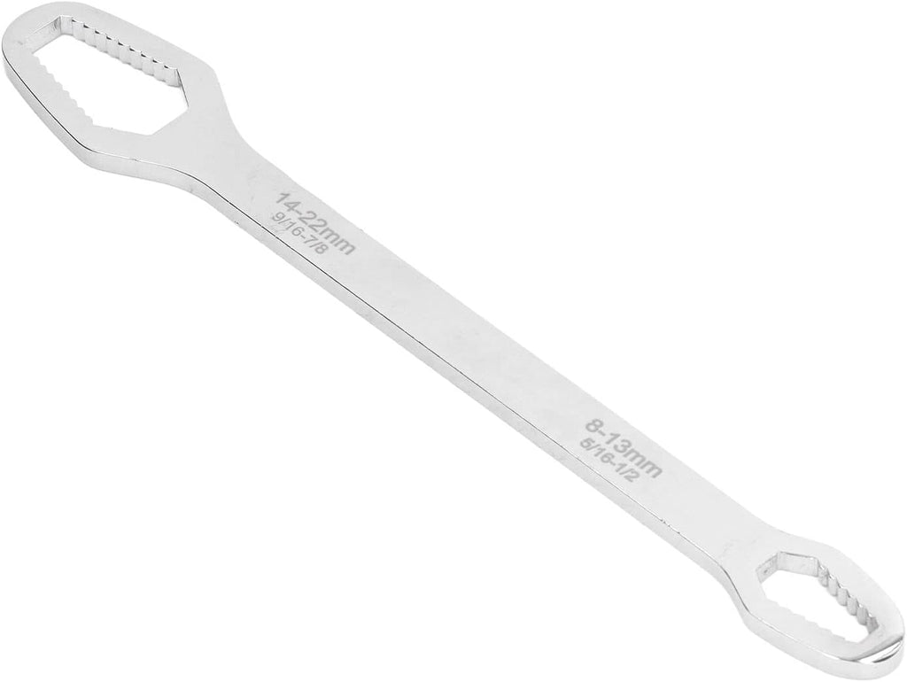 Self-Tightening Wrench, 8-22mm Double Ended