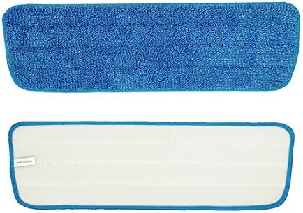 Xindejia 10 Pack Microfiber Spray Mop Replacement Heads for Wet/Dry Mops Floor Cleaning Pads Compatible with Bona Floor Care System