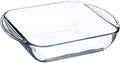 Anchor Hocking 77887 Fire-King Square Cake Dish, Glass, 8-Inch