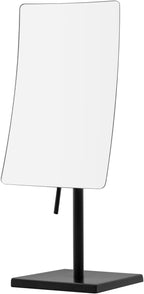 DOWRY Tabletop Magnifying Makeup Mirror Vanity Mirror Polished Chrome