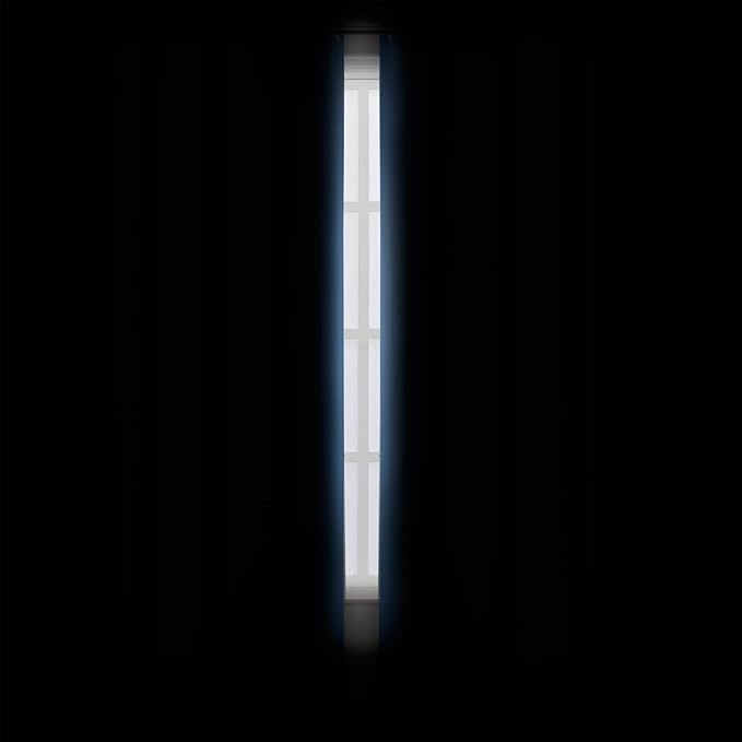 LEMOMO Blackout Curtains 66 x 72 Inch Long Sky Blue Curtains Set of 2 Panels - Image 3