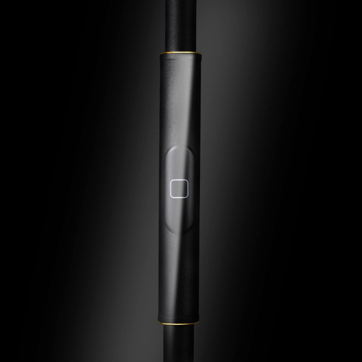 JOOFO LED Torchiere Floor Lamp with Remote, Stepless Dimmable, Black Gold