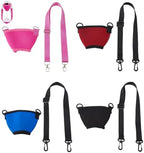 SUPERFINDINGS 4Pcs 4 Colors Wine Glass Neck Holder Wine Glass Insulator Adjustable Neck Strap Drink Lanyard Necklace Drink Holder With Neck Strap for Walk Carrying
