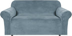 H.VERSAILTEX Stretch Velvet Loveseat Covers by HVERSAILTEX