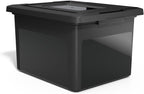 Staples File Folder Tote, Portable Filing Box for Letter Size Hanging Files