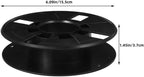 KALLORY 2pcs Printer Cord Storage Reel Capacity Electric Extension Cable Organizer Efficient Wire Management for Home Studio and School Use