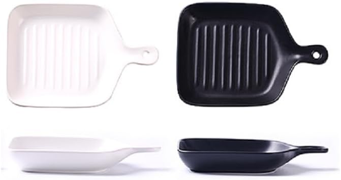 Blue & Pink Ceramic Bake & Serve Set – Pastel 2-Piece Ceramic Baking Dish Set, Oven Safe Bakeware for Kitchen & Table