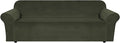 H.VERSAILTEX Stretch Velvet Sofa Covers Large Couch Covers Furniture Protector by HVERSAILTEX