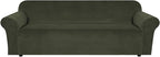H.VERSAILTEX Stretch Velvet Sofa Covers Large Couch Covers Furniture Protector by HVERSAILTEX
