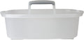 Casabella Plastic Multipurpose Cleaning Storage Caddy with Handle, 1.5-Gallon, Clear