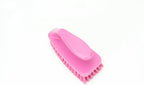 SPARTA Scrub Brush with Iron Shaped Handle and Stiff Bristles, Heavy Duty Scrubber Brush for Kitchen, Bathroom, Shower, Tile, Sink, Carpet and Bakepans, Polypropylene, 6 Inches, Pink