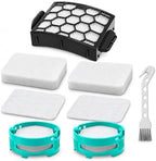 LA802 Filters and Brush Roller Kit Compatible with Shark LA802 LA742 Vacuum