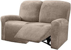 ULTICOR Reclining Love Seat Sofa Cover, 48-65'' L, Velvet Stretch by ULTICOR