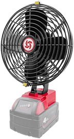 Portable Cordless Fan Compatible with Milwaukee 18V Battery,Battery-powered Cooling Fan for Workshop Outdoor Camping Travel,Powerful Air Circulation at Work,Jobsite Blower Bare Tool