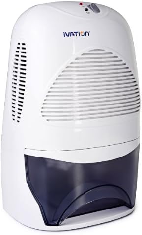 Ivation IVADM35 Powerful Mid-Size Thermo-Electric Dehumidifier - Quietly Gathers Up to 20 Ounces of Water Per Day - for Bath Room, Basement, Attic, Boats, Rv Ect - for Spaces Up to 2,200 Cubic Feet