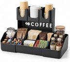 JYPS Double-Deck Coffee Organizer – 11 Large Compartments