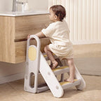 Mloong Foldable Toddler Step Stool for Bathroom Sink, Toilet Potty Training