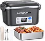 Cordless Electric Lunch Box Rechargeable for Men, 1.4L
