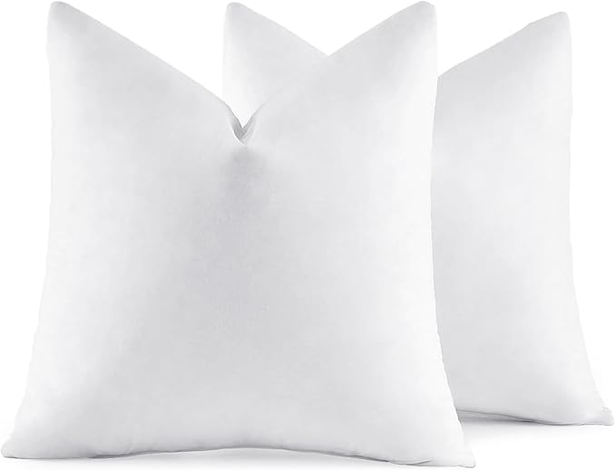 MIULEE 20x20 Pillow Inserts, Decorative Fluffy Throw Pillow Inserts Cotton by MIULEE