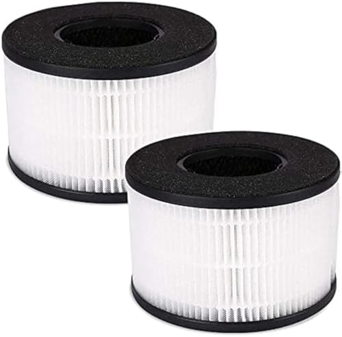 2 Pack BS-03 Replacement Filter for PARTU and Slevoo BS03 Air Purifier