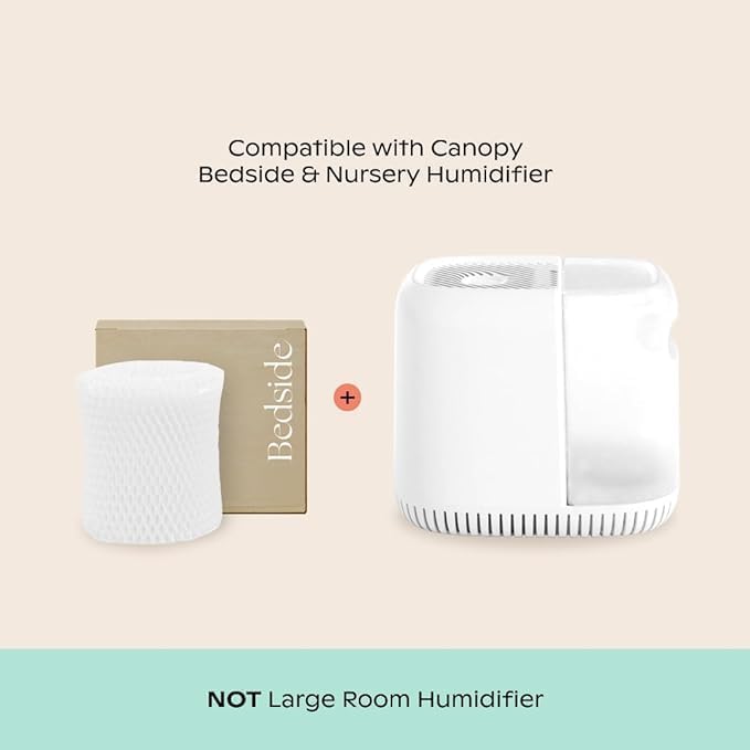 Canopy Original Bedside Humidifier Filter, 1-Pack, 6-Week Replacement