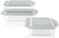 Pyrex Deep 3-Pack Glass Baking Dish Set (9"x13", 7"x11", 8"x8")