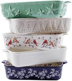 Temp-tations Stoneware 11x7 Baker, 5 Designs, Woodland
