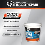 DAP All-Purpose Stucco Patch, White, 32 Oz (7079810504)