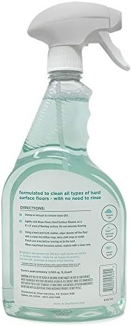 Shaw Floors Hard Surface Floor Cleaner for Ceramic Laminate Hardwood and Luxury Vinyl 32oz Spray
