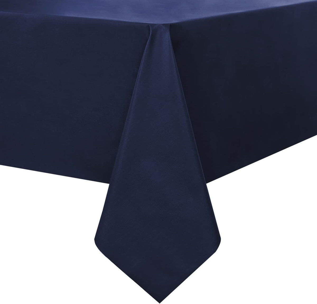 Romanstile Waterproof Vinyl Tablecloth Rectangle, 60 x 102 Inch, Orange