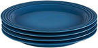 Le Creuset Stoneware Set of 4 Dinner Plates, 10.5" each, Marseille