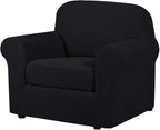 H.VERSAILTEX 2 Piece Stretch Stylish Furniture Cover/Protector Chair Covers by HVERSAILTEX