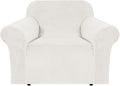 H.VERSAILTEX Stretch Velvet Armchair Cover Couch Covers 1 Cushion Chair by HVERSAILTEX