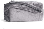 KMUSET Fleece Blanket Twin Size Grey Lightweight Throw Blanket Super Soft Cozy - Image 8