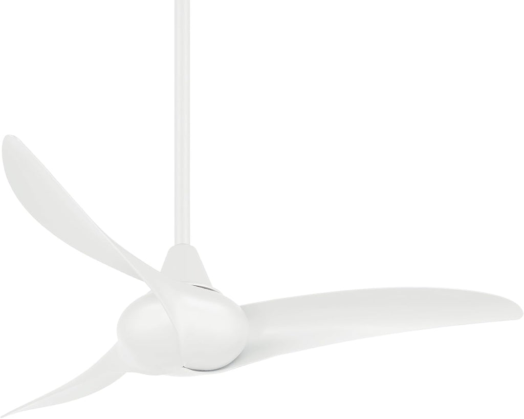 Minka-Aire F855-CL Wave 65" Ceiling Fan with Remote Control in Coal Finish