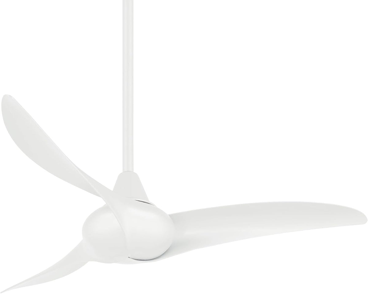 Minka-Aire F855-CL Wave 65" Ceiling Fan with Remote Control in Coal Finish