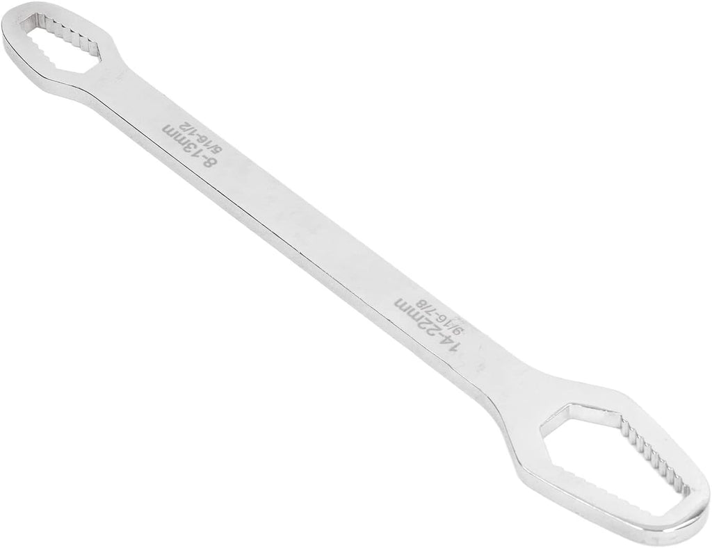 Self-Tightening Wrench, 8-22mm Double Ended