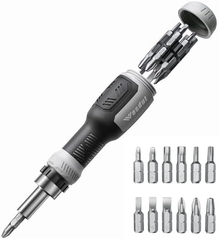 Wesdut 13in1 Multi Ratchet Screwdriver Set Tool All in One, [Built to Last]
