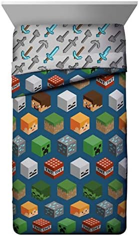 Jay Franco Kids Comforter - Super Soft Reversible Bedding Polyester Microfiber Fill, Multi - Spiderman, Twin