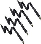 Extend 20" to 78" Adjustable 4-Piece Under Sofa, Mattress, Bed Sheet Fastener, Long Strap Clip Bands BDJ01