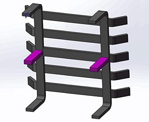 Fireplace Log Grate Heavy Duty Solid Steel Fire Place Wood Stove Firewood Holder 13 x 10 x 4 Inch