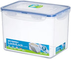 LocknLock Easy Essentials Food lids/Pantry Storage/Airtight containers, BPA Free, Rectangle-16.5 Cup-for Beans, Clear