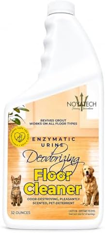 NOYATECH Pet Floor Cleaner Concentrate, Enzyme Urine Odor Remover, 32 oz
