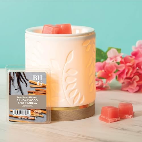 Better Homes and Gardens Scented Wax Cubes 2.5oz 2-Pack (Sandalwood and Vanilla)