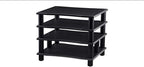 Monolith 4 Tier Audio Stand XL - Open Air Design, Each Shelf Supports up to 75 Lbs, Perfect Way to Organize AV Components, Espresso