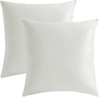 GIGIZAZA White Velvet Decorative Throw Pillow Covers - Image 2