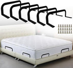 6 PCS Mattress Retainer Bar, Mattress Slide Stopper, Keep Topper from Sliding, Stopper to Prevent Sliding Holder in Place for Most Soft Bed